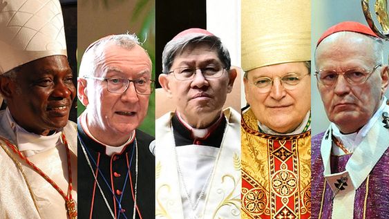 Los nombres de los posibles candidatos a suceder al Papa Francisco