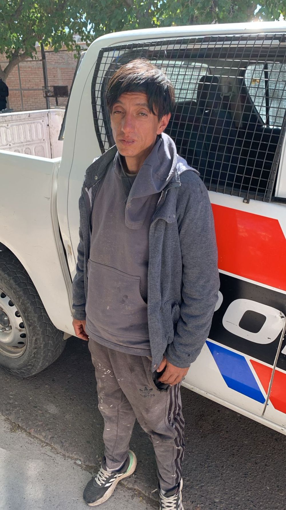 Este es Caballero, condenado por un intento de hurto en Rawson.&nbsp;