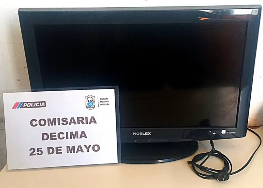 Robo en 25 de Mayo terminó con una persona detenida