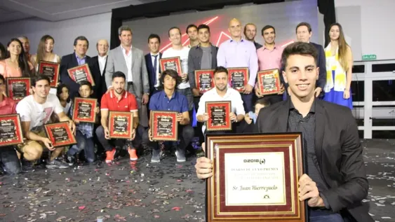 El joven medallista olímpico Juan Hierrezuelo, el Deportista del Año 2018