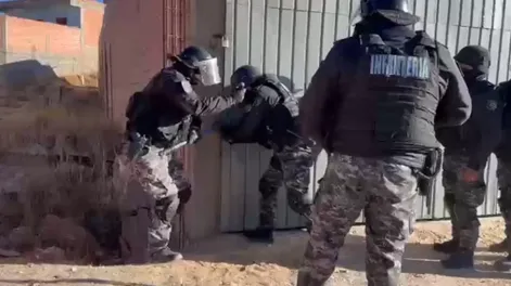 En el allanamiento de un galpón comercial, se hallaron 250 kilos.