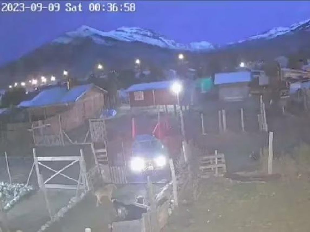 Un meteorito cruzó por Bariloche, se hizo de día en la madrugada y sorprendió a todos