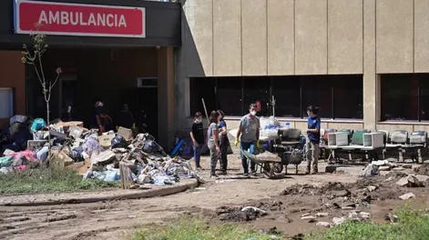 Temporal en Bahía Blanca: 400 mil pesos de una causa de drogas serán destinados al Hospital Penna