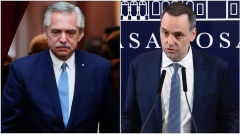 El expresidente Alberto Fernández y el jefe de Gabinete Manuel Adorni tuvieron un fuerte cruce en la red X.