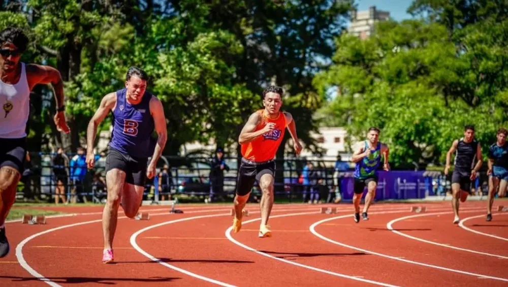 Presencia. San Juan demostró su nivel en el mapa del atletismo nacional en el Cenard.