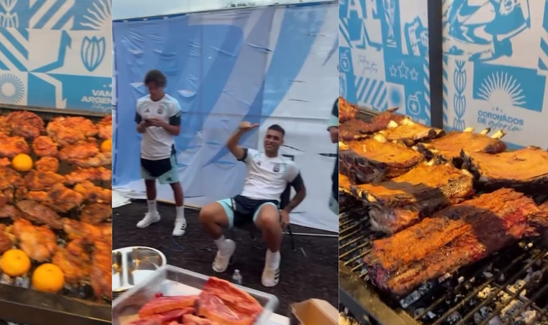 Asado de la Scaloneta.