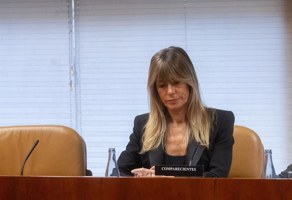 La mujer del presidente del Gobierno, Begoña Gómez. (Eduardo Parra / Europa Press)
