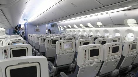 Ya llegó el avión verde