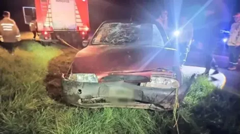Una familia sanjuanina sufrió un accidente cuando hacían turismo en San Luis: Se apagó el motor y el volante se trabó