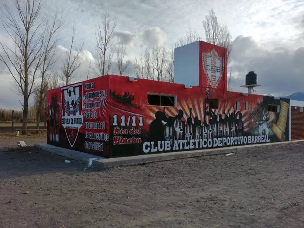 En Barreal sobra amor por la camiseta