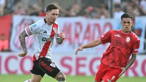 Titular. Aníbal Moreno se convirtió en pieza clave de River que este jueves juega en Brasil por la Sudamericana.