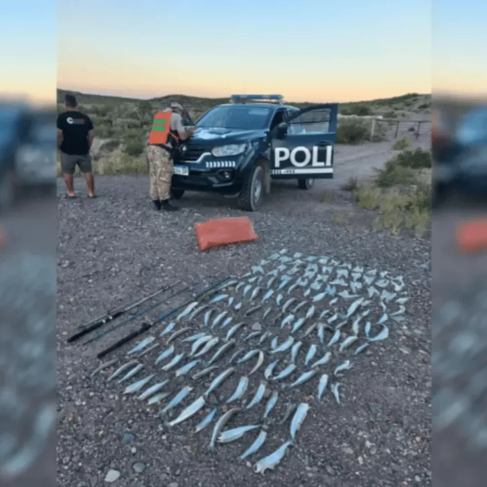 Sanjuanino fue multado en Mendoza por pescar más de 100 pejerreyes sin permiso de pesca