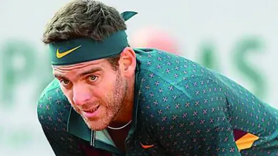 Delpo fue operado por tercera vez de la rodilla