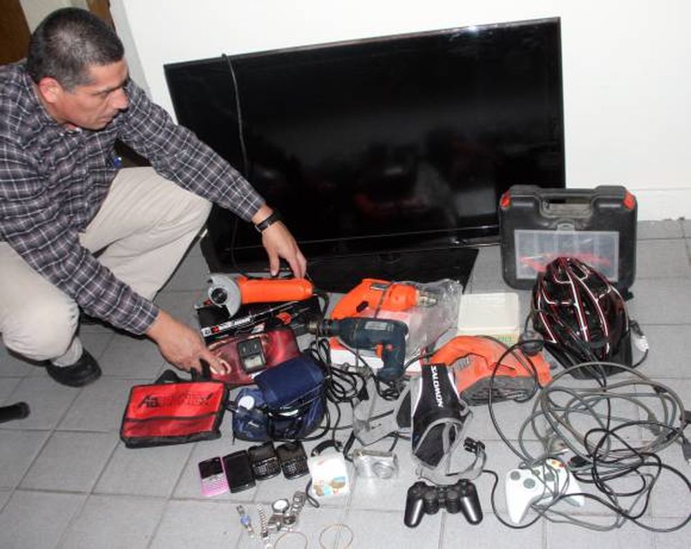 Secuestran efectos que serían robados