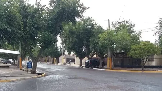 El video de la lluvia y el granizo en San Juan