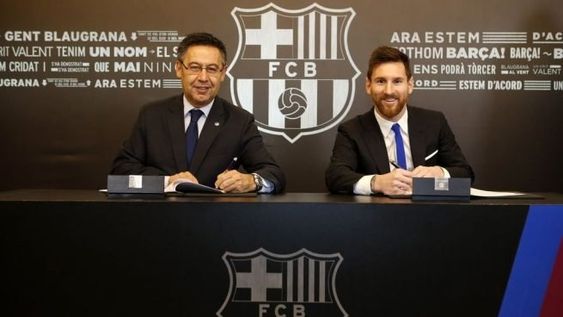 El Barcelona le pidió a Messi “que termine su carrera en el club”