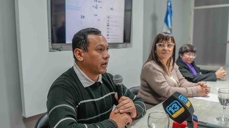 Esta mañana, en conferencia de prensa, se anuncion el desfile en Chimbas por el Día de la Bandera.