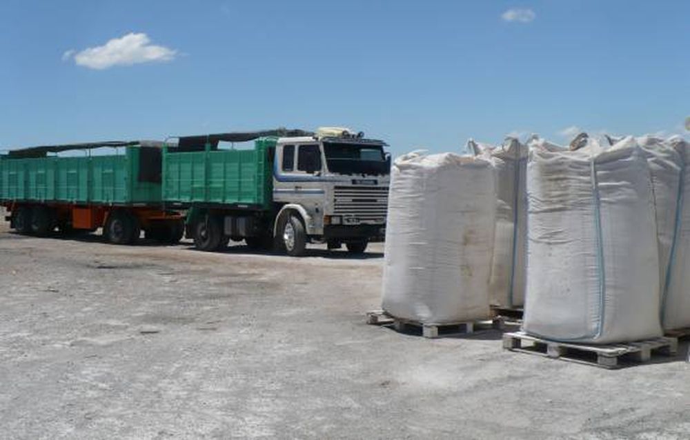 Primer envío de la cooperativa   de caleros de Los Berros