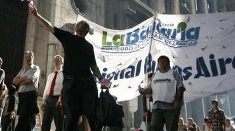 Los bancarios van a paro.