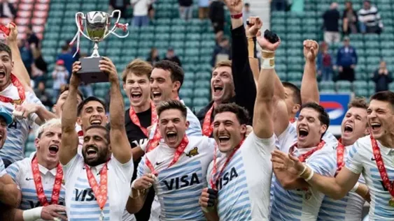 Los Pumas “7 ganaron en Londres