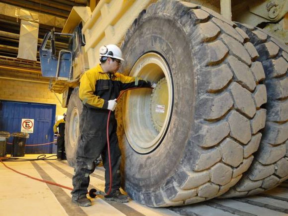 El medidor de las ruedas gigantes