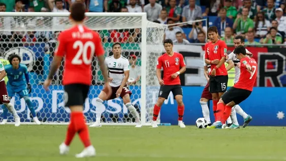 Gran victoria de México frente a Corea del Sur