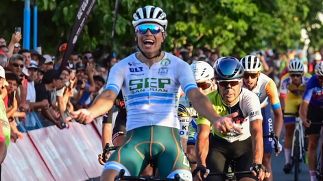Leonardo Cobarrubia, actual campeon argentino de ruta.
