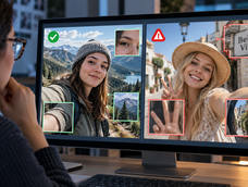 Google incorporó marcas digitales invisibles mediante SynthID, aunque su ausencia no permite descartar que una imagen haya sido creada con otras plataformas.