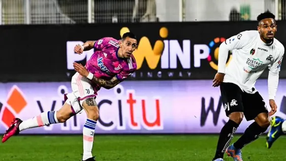 Di María fue clave en la victoria de la Juventus