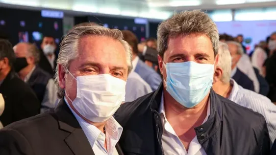 Uñac, presente en el debate presidencial acompañando a Massa