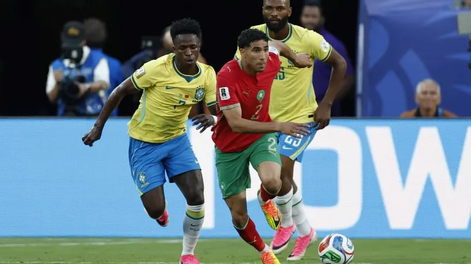 Mundial 2026: después de dos golazos, Brasil y Marruecos no se sacaron ventajas y terminaron igulados