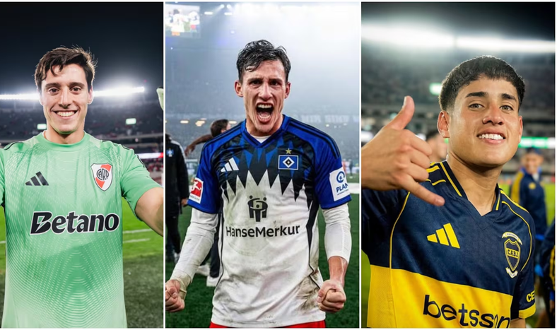 Convocados en la prelista de la Selección Argentina.