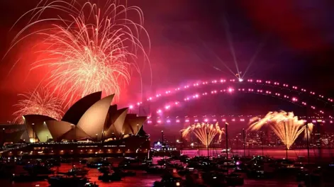 Los videos de los festejos por el Año Nuevo: así se celebra el inicio del 2026 en el mundo