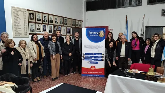 Gobernadora de Rotary Internacional, de visita