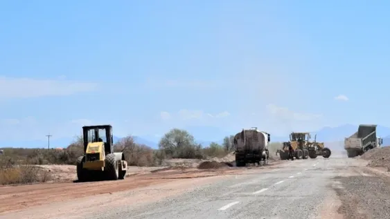 Avanza una obra clave en la Ruta 40 para dar seguridad