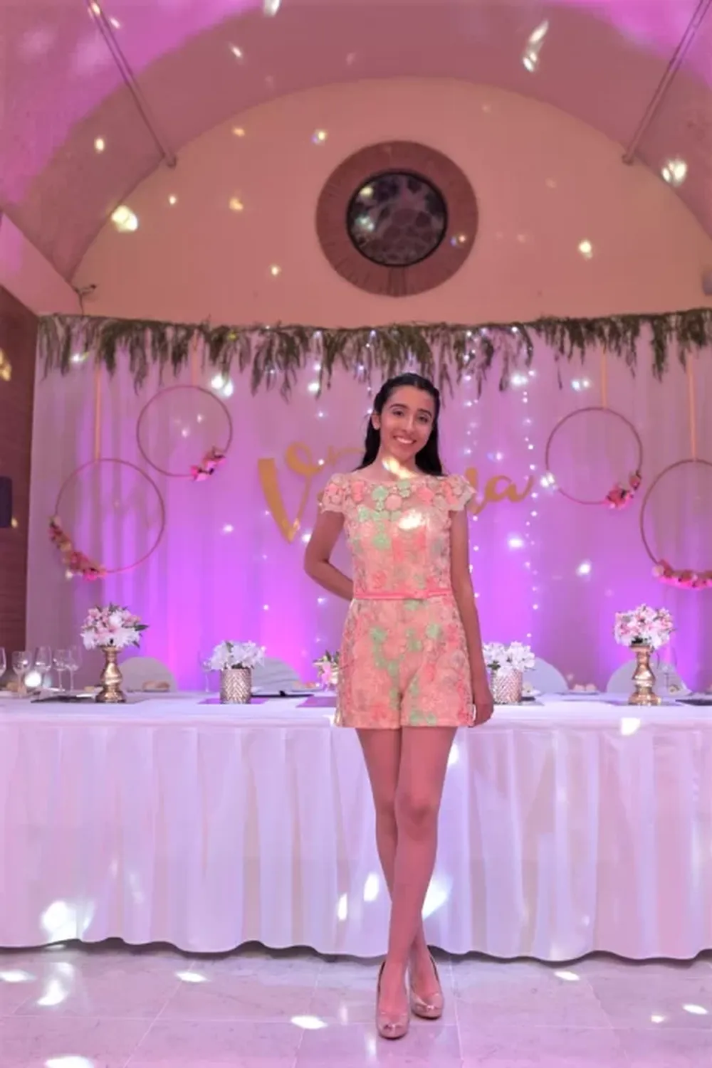 La mágica velada de María Victoria Elizondo Aguilera