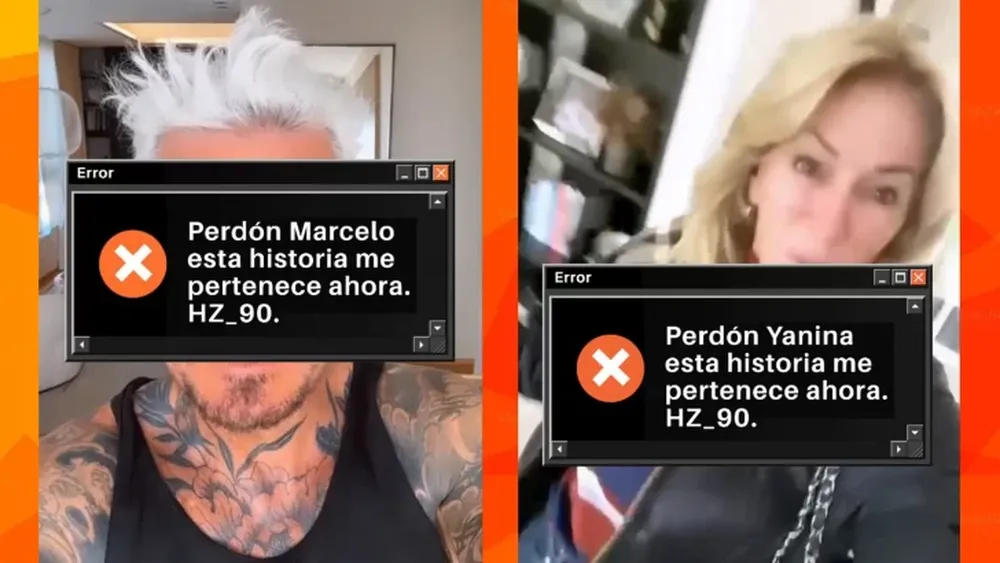 Hz_90: aparecieron extraños mensajes en las redes de famosos y en la 9 de julio