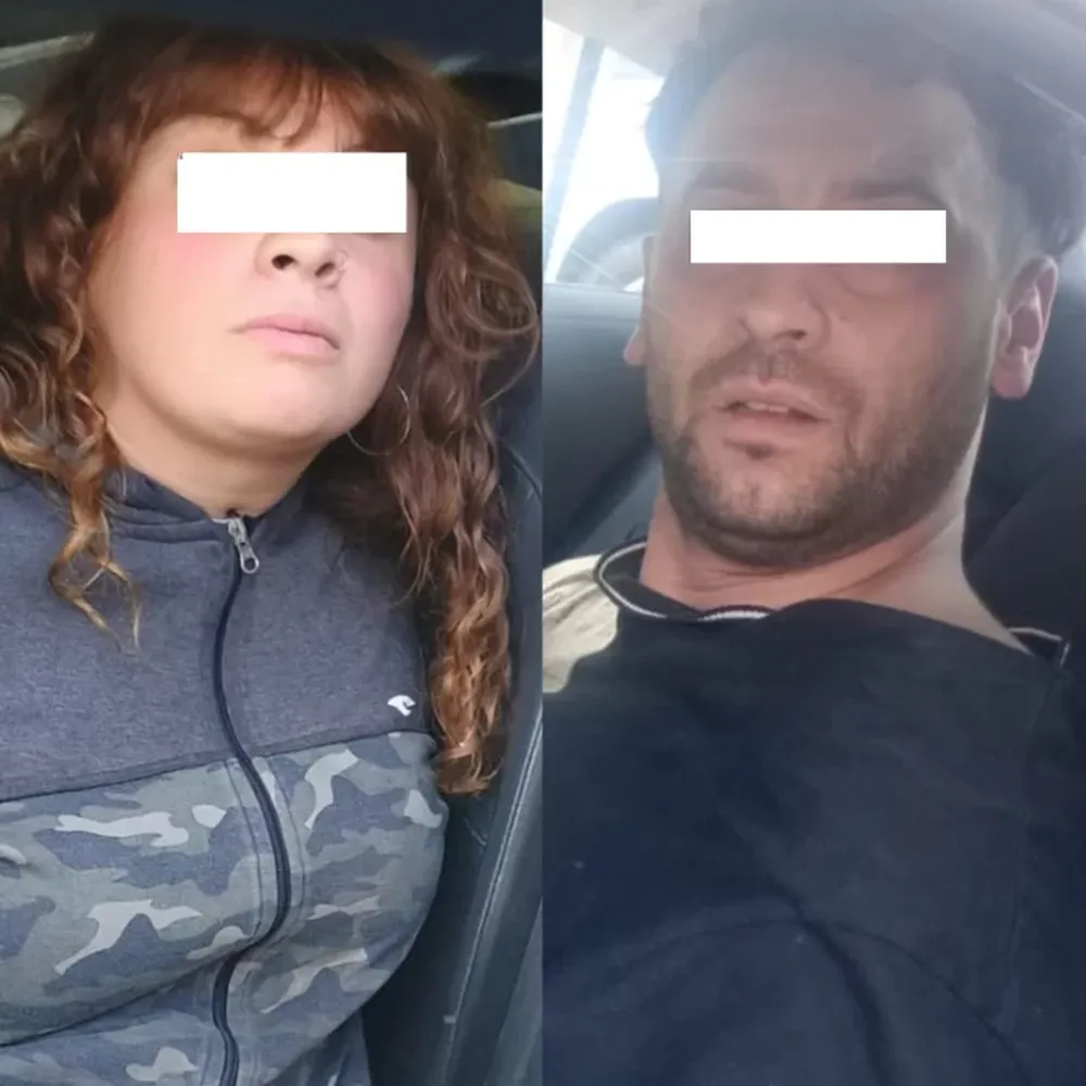 Capturaron a una pareja que le robó el celular a una joven y escapó con un cuchillo carnicero