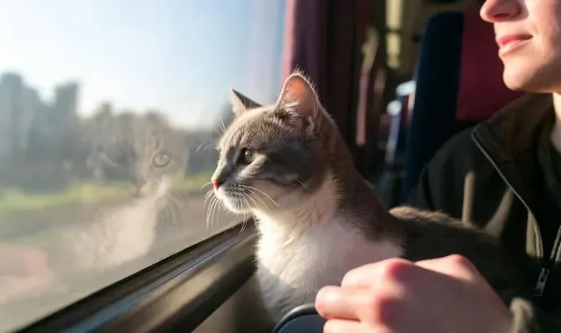 Viajar en micro con perros y gatos ya es posible en Argentina: qué empresas lo permiten y cuánto cuesta en 2026