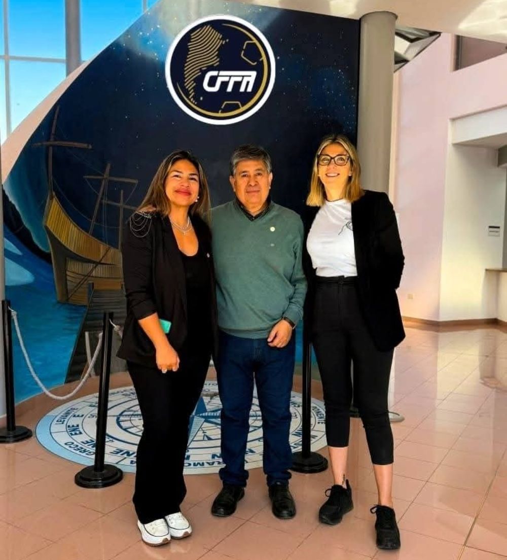 Anfitriona. Eugenia Nievas, de la FSF, recibirá la visita del vice de AFA, Javier Treuque y de Paola Soto en el marco del Encuentro Formando Líderes.