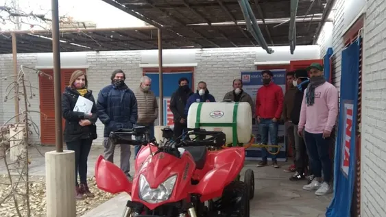 Beneficios a viñateros de Caucete y Sarmiento