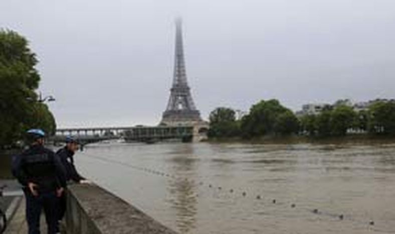 París, bajo el agua