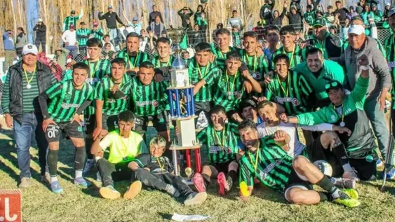 CAMPEONES. Los Verdinegros de Sportivo San Martín de Rodeo se metieron ya en la edición 2026 de la Copa.