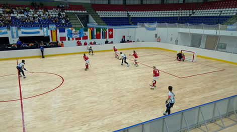 las aguilas aplastaron 5-1 a suiza en su debut en los world skate games