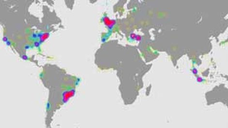 Países con más twitteros