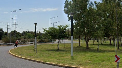 Rotonda. Google maps.-