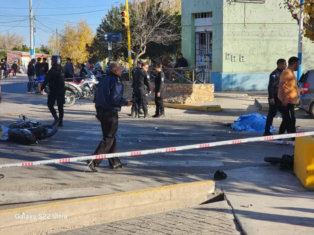 Un motociclista perdió la vida en un choque
