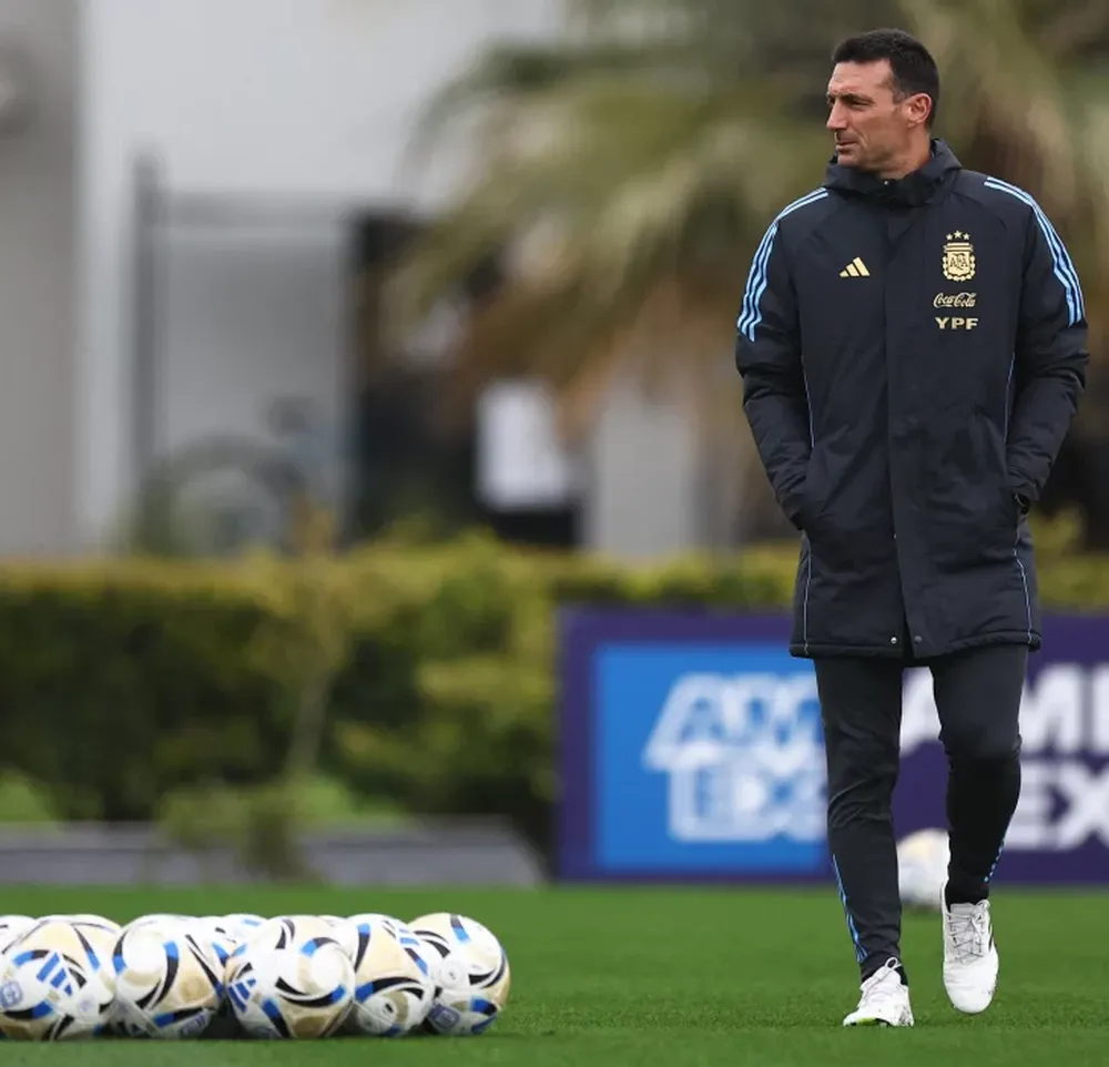 SINCERIDAD. Scaloni sabe que el paso de Messi por la selección empezó a mirar el final y trata de disfrutar