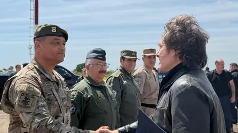 A días de las elecciones, Javier Milei llegó a Chaco y volvió a pedir “que no aflojen”