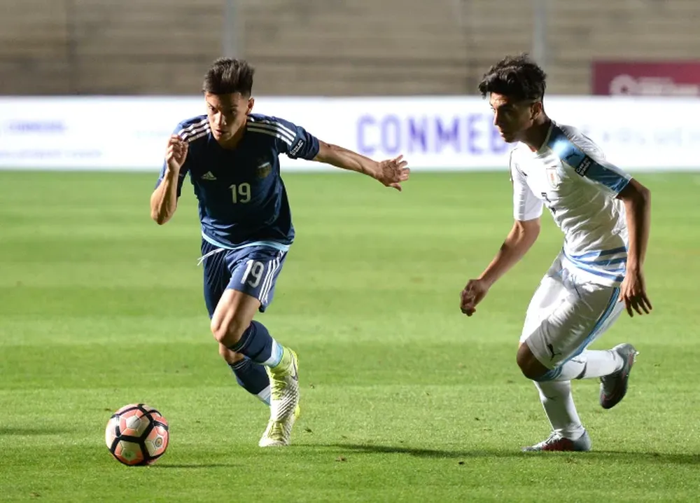 El Sub 15 argentino ganaba, pero se durmió y empató con Uruguay